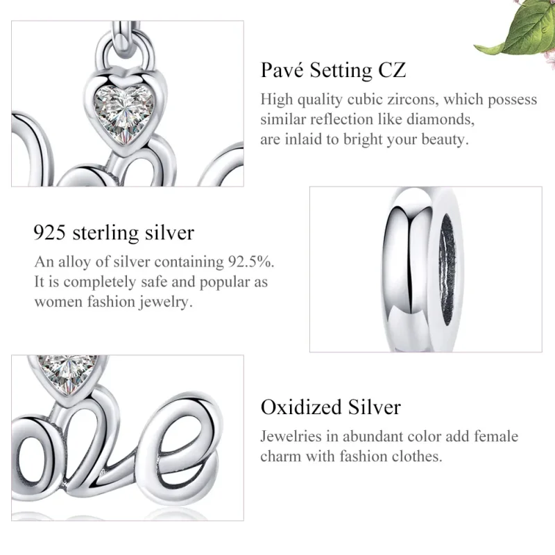 (image for) Pandora Style Silver Anniversary 2020 Dangle - SCC1354 - View 6
