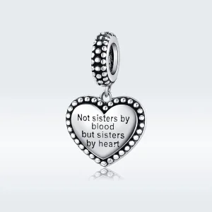(image for) Pandora Style Silver Bestie Dangle - SCC1396