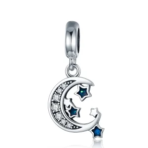 (image for) Pandora Style Silver Bright Stars Dangle - SCC639