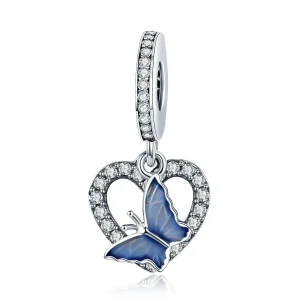 (image for) Pandora Style Silver Butterfly Dream Dangle - SCC818