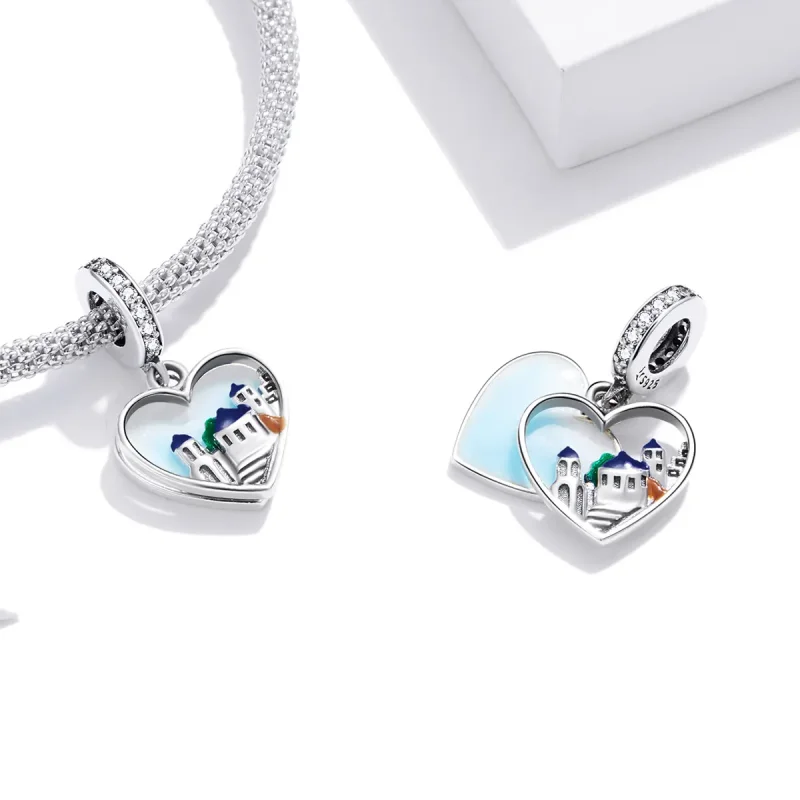 (image for) Pandora Style Silver Charming Scenery Dangle - SCC1742 - View 4