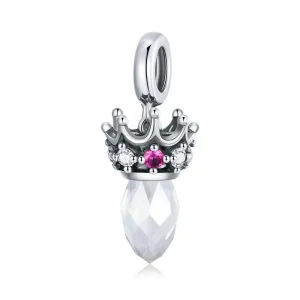(image for) Pandora Style Silver Crown Dangle - SCC1772