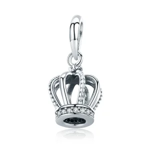 (image for) Pandora Style Silver Elegant Crown Dangle - SCC781