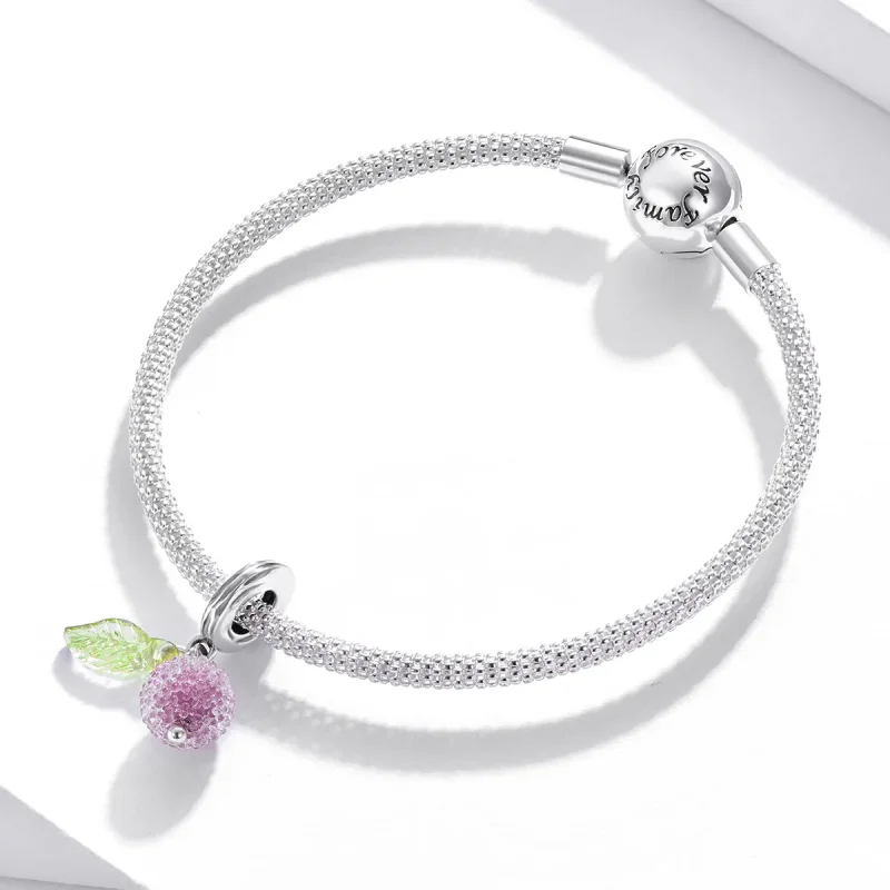 (image for) Pandora Style Silver Fruit Dangle - SCC1802 - View 3