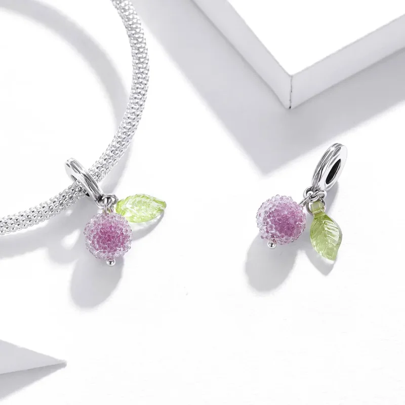(image for) Pandora Style Silver Fruit Dangle - SCC1802 - View 4