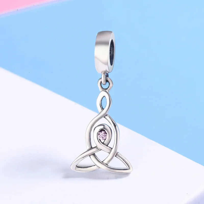(image for) Pandora Style Silver Holy Guarding Dangle - SCC423 - View 3