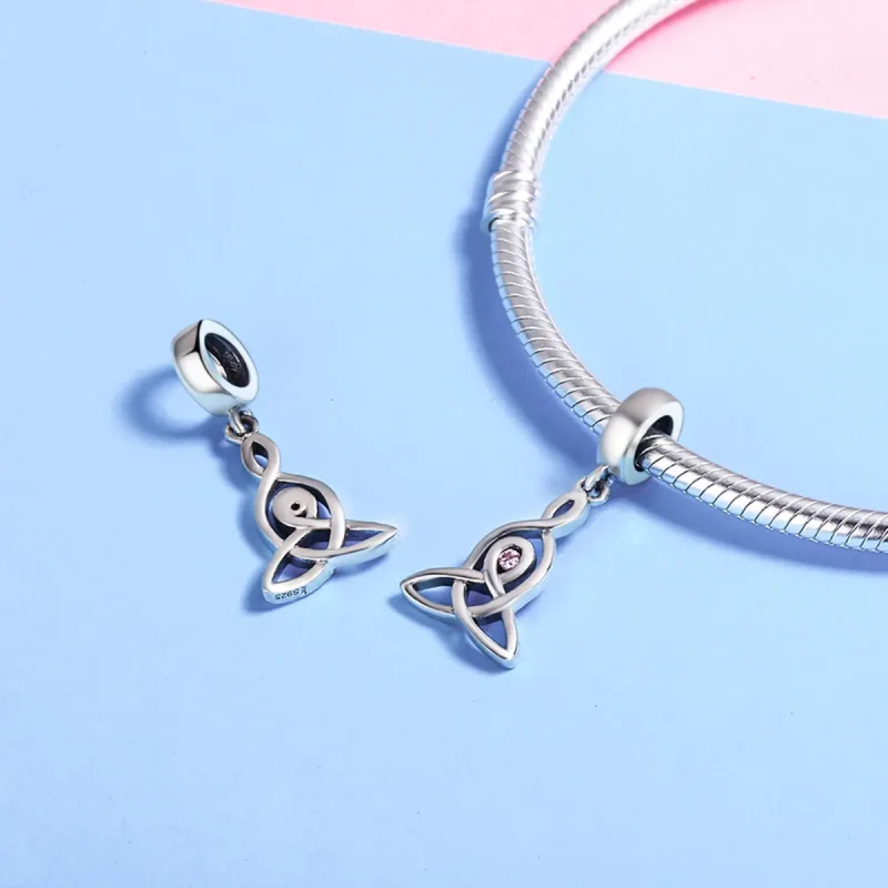 (image for) Pandora Style Silver Holy Guarding Dangle - SCC423 - View 5