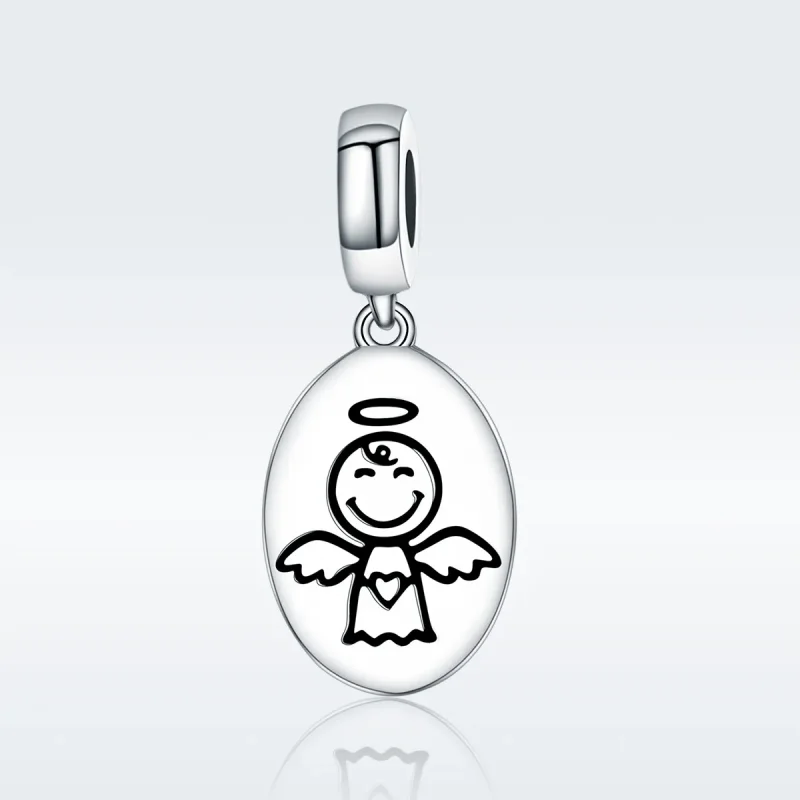 (image for) Pandora Style Silver Infant Loss Miscarriage Dangle - SCC328 - View 2