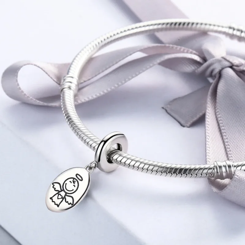 (image for) Pandora Style Silver Infant Loss Miscarriage Dangle - SCC328 - View 4