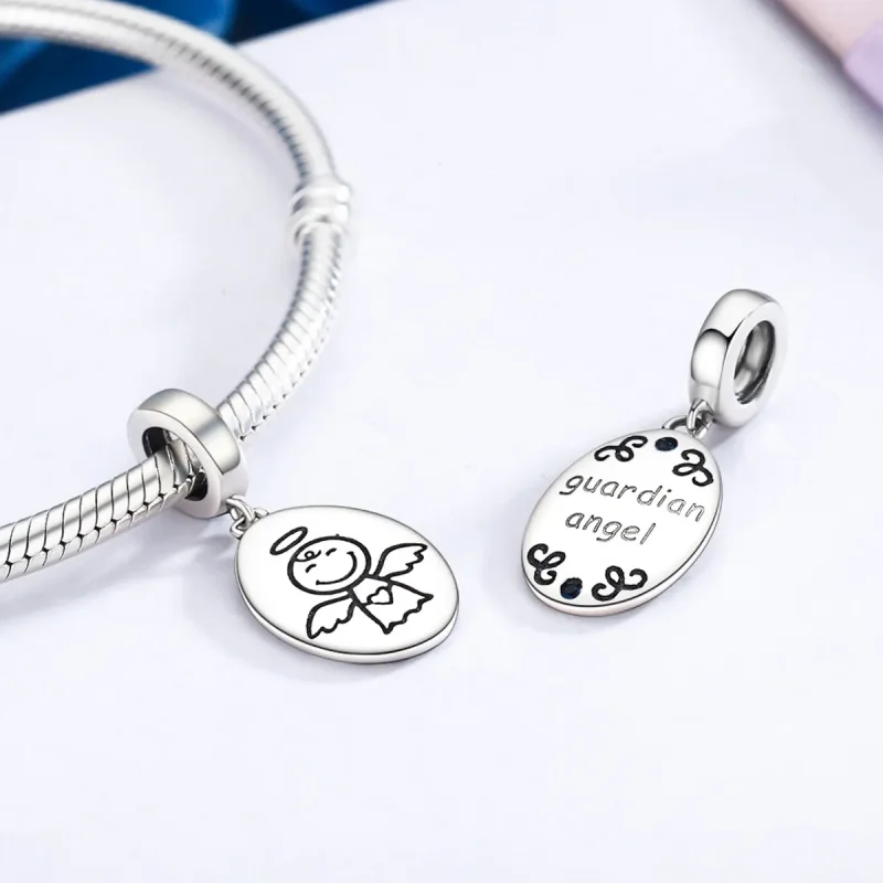(image for) Pandora Style Silver Infant Loss Miscarriage Dangle - SCC328 - View 5