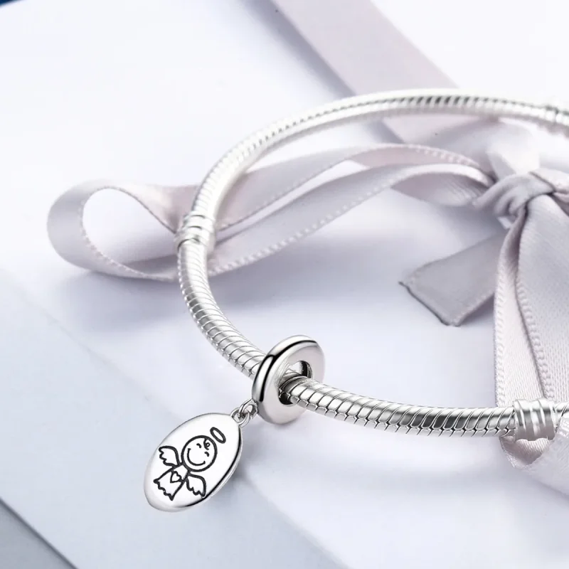 (image for) Pandora Style Silver Infant Loss Miscarriage Dangle - SCC328 - View 7