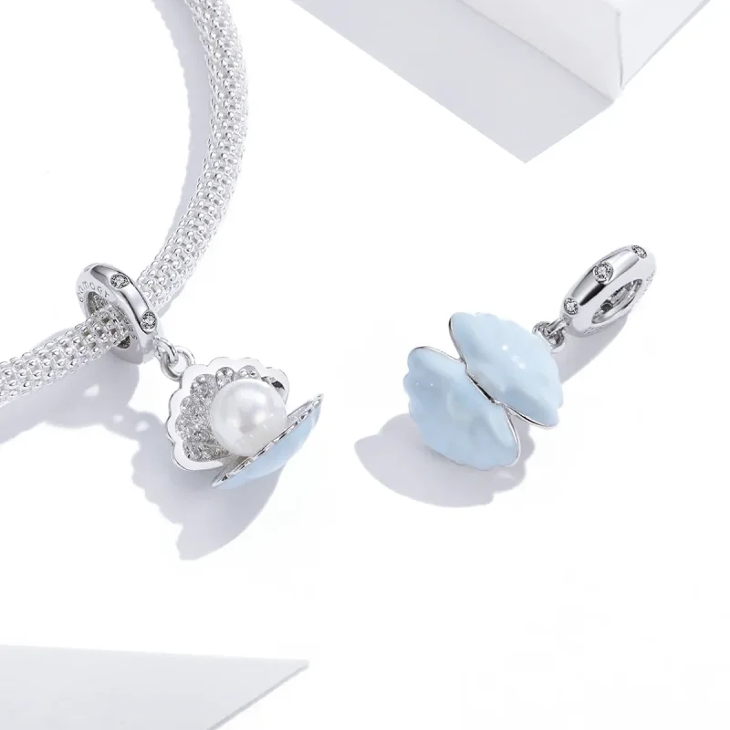 (image for) Pandora Style Silver Legend of The Sea Dangle - BSC242 - View 4