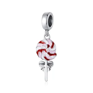 (image for) Pandora Style Silver Lollipop Dangle - SCC1491