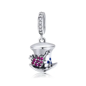 (image for) Pandora Style Silver Magic Hat Dangle - SCC1441