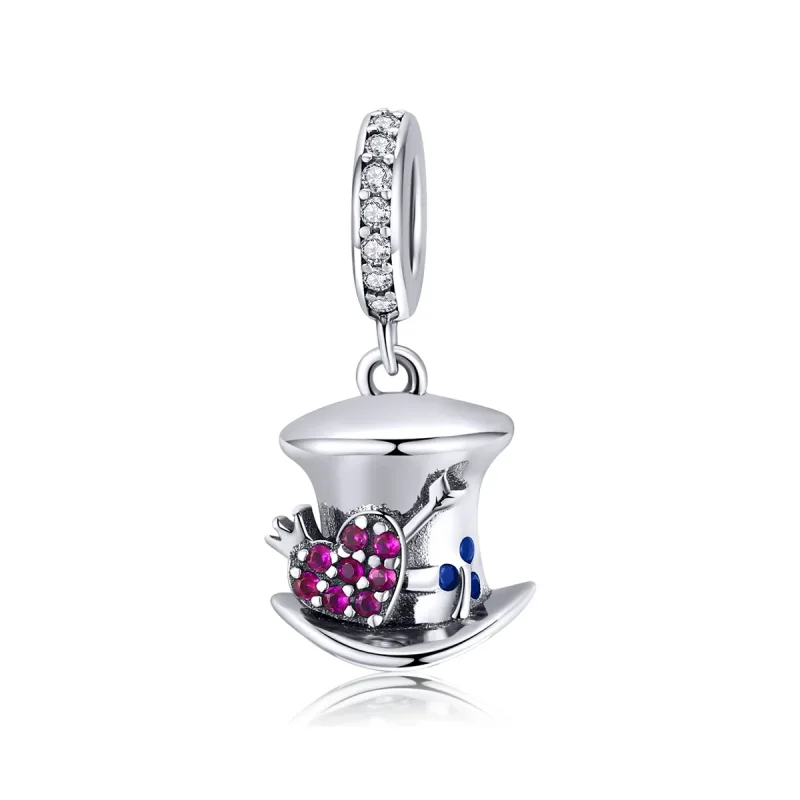 (image for) Pandora Style Silver Magic Hat Dangle - SCC1441