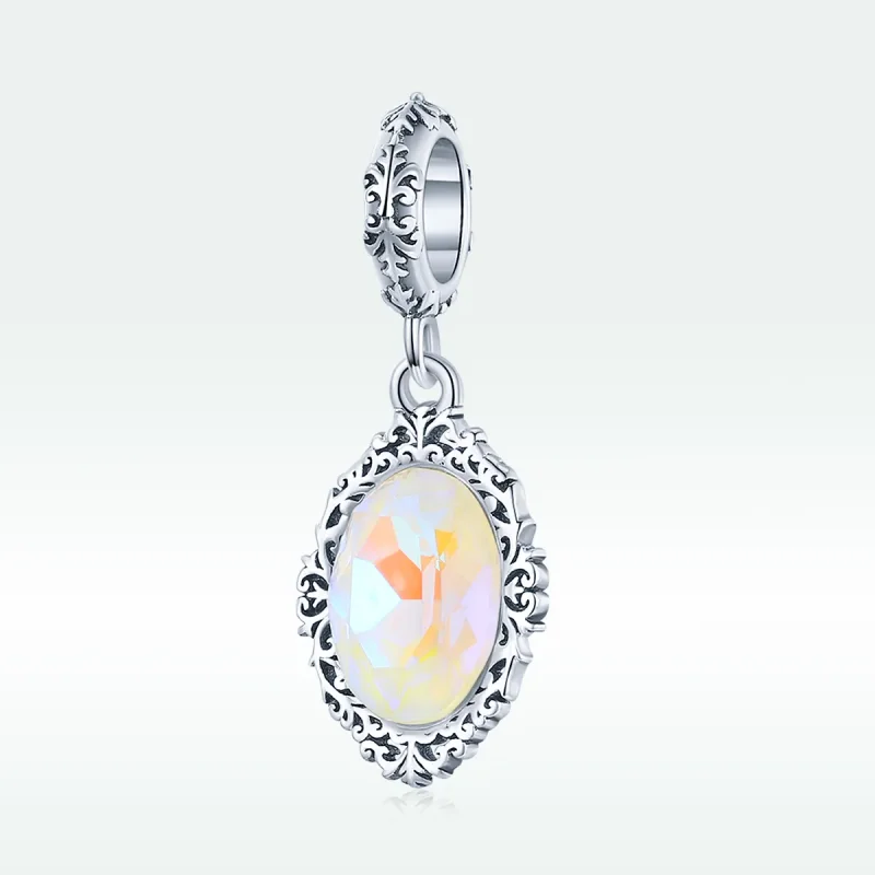 (image for) Pandora Style Silver Magic Mirror Dangle - SCC1815 - View 5
