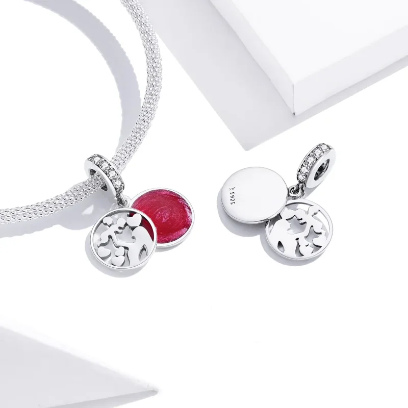 (image for) Pandora Style Silver Maternal Love Dangle - SCC1460 - View 3
