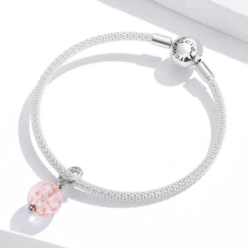 (image for) Pandora Style Silver Murano Dangle - SCC1496 - View 2