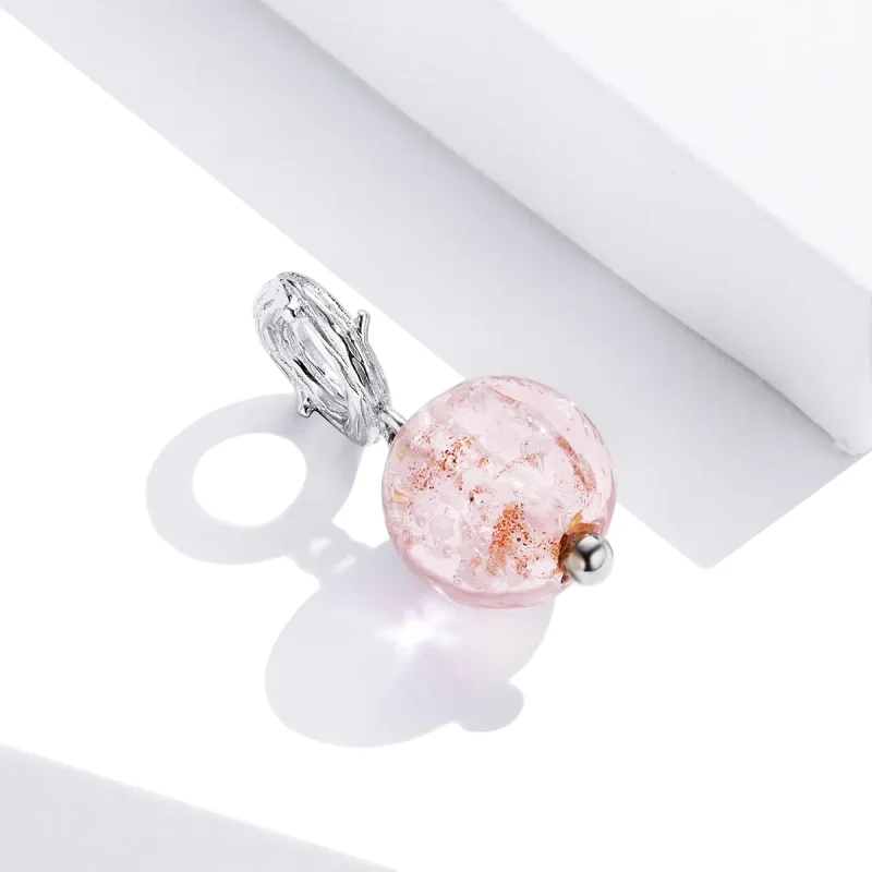 (image for) Pandora Style Silver Murano Dangle - SCC1496 - View 3