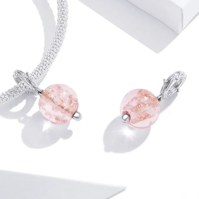 (image for) Pandora Style Silver Murano Dangle - SCC1496 - View 4