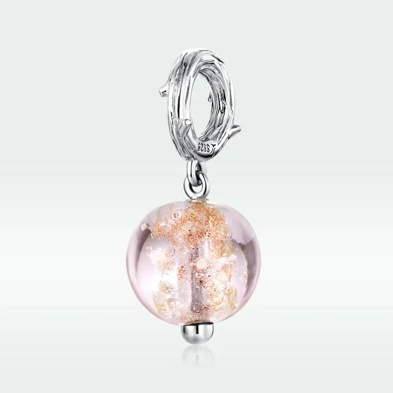 (image for) Pandora Style Silver Murano Dangle - SCC1496 - View 5