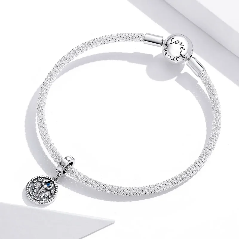 (image for) Pandora Style Silver Mysterious Scorpion Dangle - SCC1503 - View 3