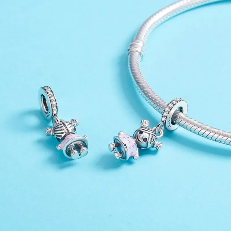 (image for) Pandora Style Silver Perfect Life Is Sweet Dangle - SCC543 - View 5