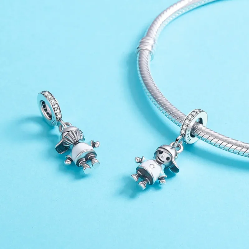 (image for) Pandora Style Silver Perfect Life Little Baby Boy Dangle - SCC544 - View 6