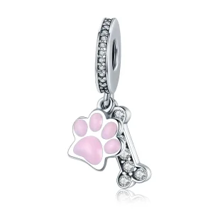 (image for) Pandora Style Silver Pet Lover Dangle - SCC452