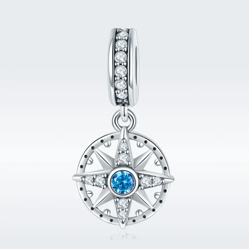 (image for) Pandora Style Silver Polaris Dangle - SCC847 - View 3