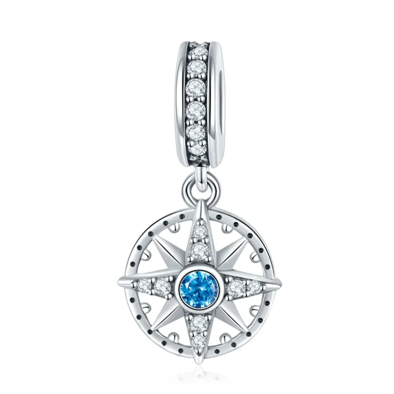 (image for) Pandora Style Silver Polaris Dangle - SCC847