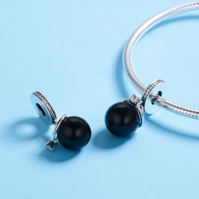 (image for) Pandora Style Silver Prestige Pearls Dangle - SCC572 - View 5