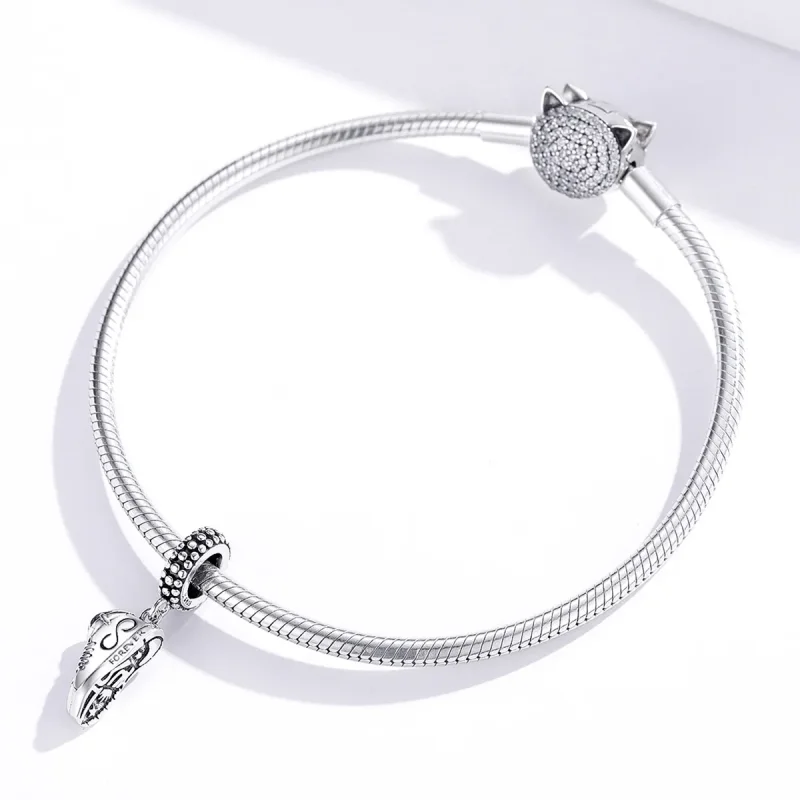 (image for) Pandora Style Silver Running Sneaker Dangle - SCC1541 - View 2