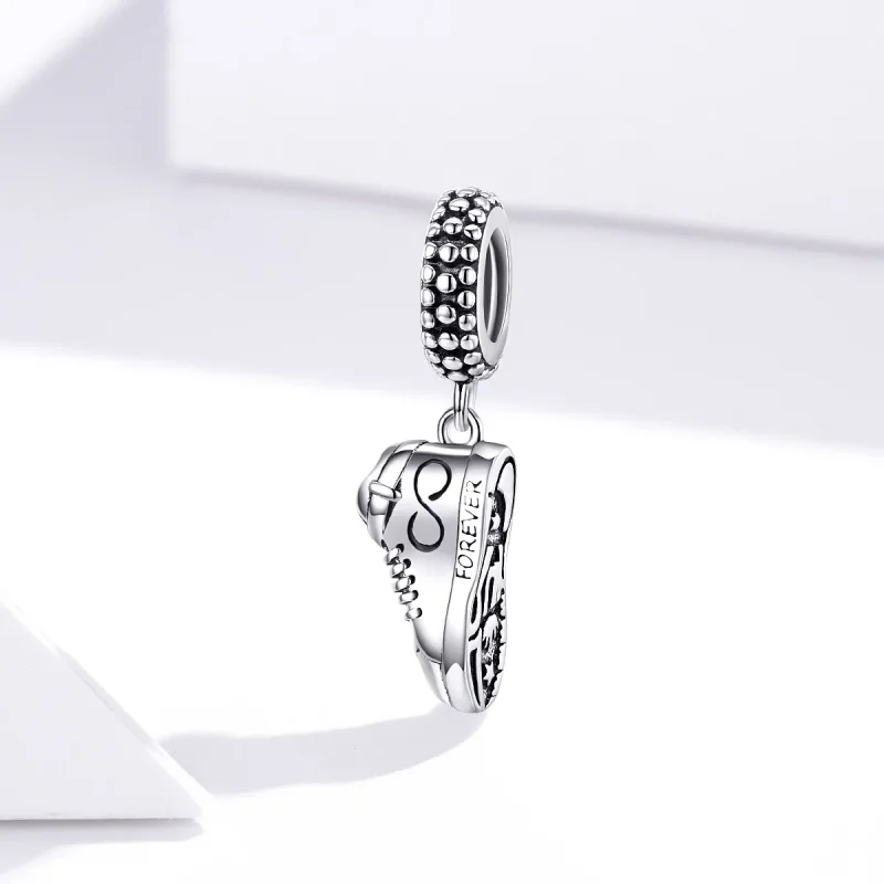 (image for) Pandora Style Silver Running Sneaker Dangle - SCC1541 - View 3