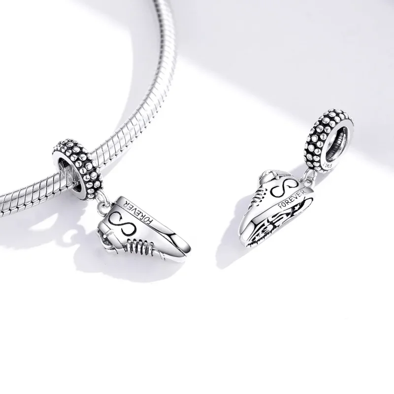 (image for) Pandora Style Silver Running Sneaker Dangle - SCC1541 - View 4