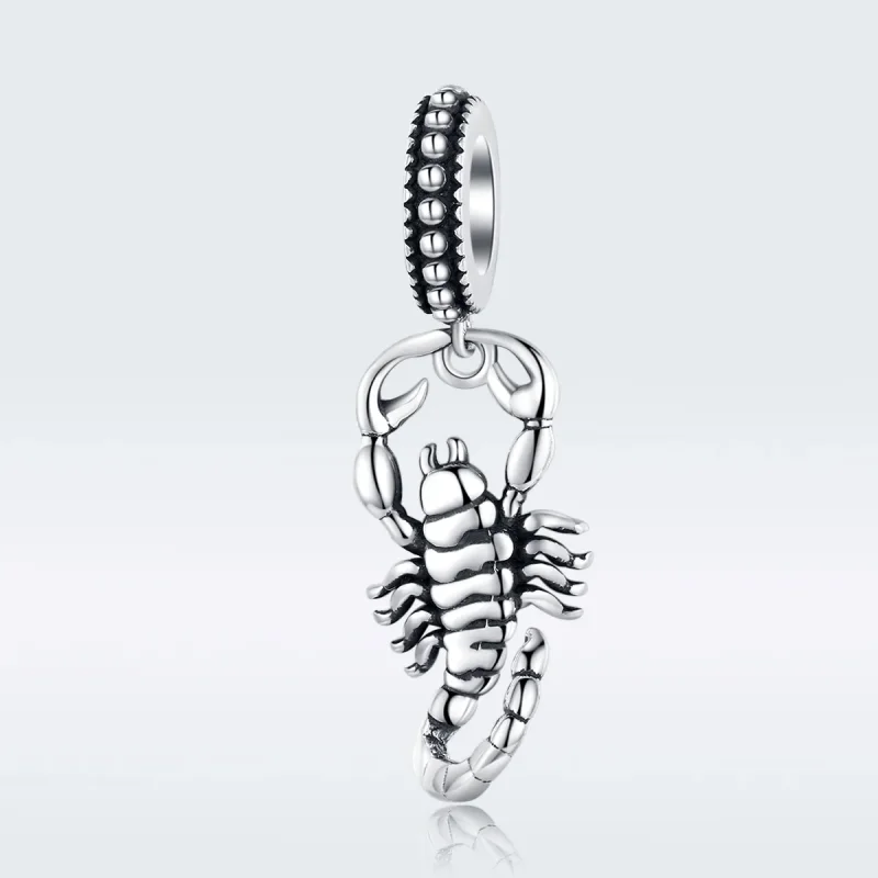 (image for) Pandora Style Silver Scorpio Dangle - SCC1329 - View 5