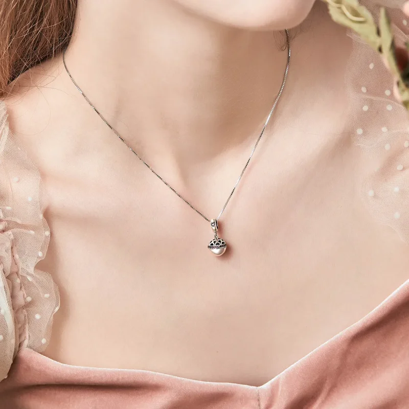 (image for) Pandora Style Silver Surprise of Love Dangle - SCC689 - View 2