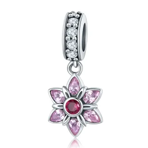 (image for) Pandora Style Silver The Dance of Flowers Dangle - SCC840