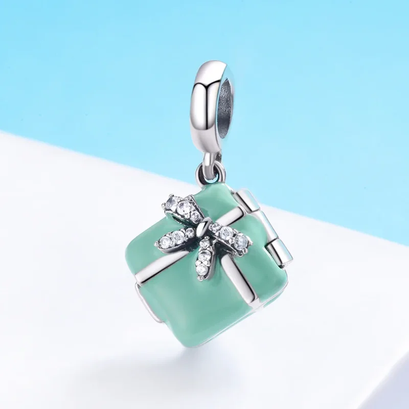 (image for) Pandora Style Silver The Surprise of Love Dangle - SCC663 - View 3