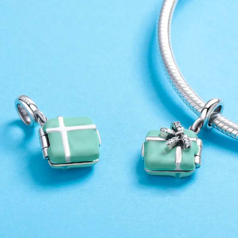 (image for) Pandora Style Silver The Surprise of Love Dangle - SCC663 - View 7