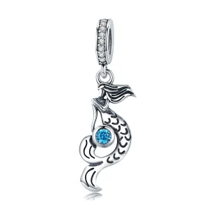 (image for) Pandora Style Silver The Thought of Mermaids Dangle - SCC824