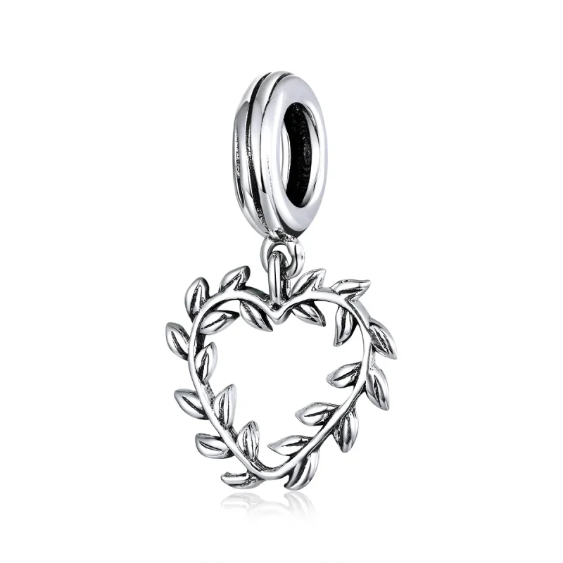 (image for) Pandora Style Silver Weave Love Dangle - SCC1520