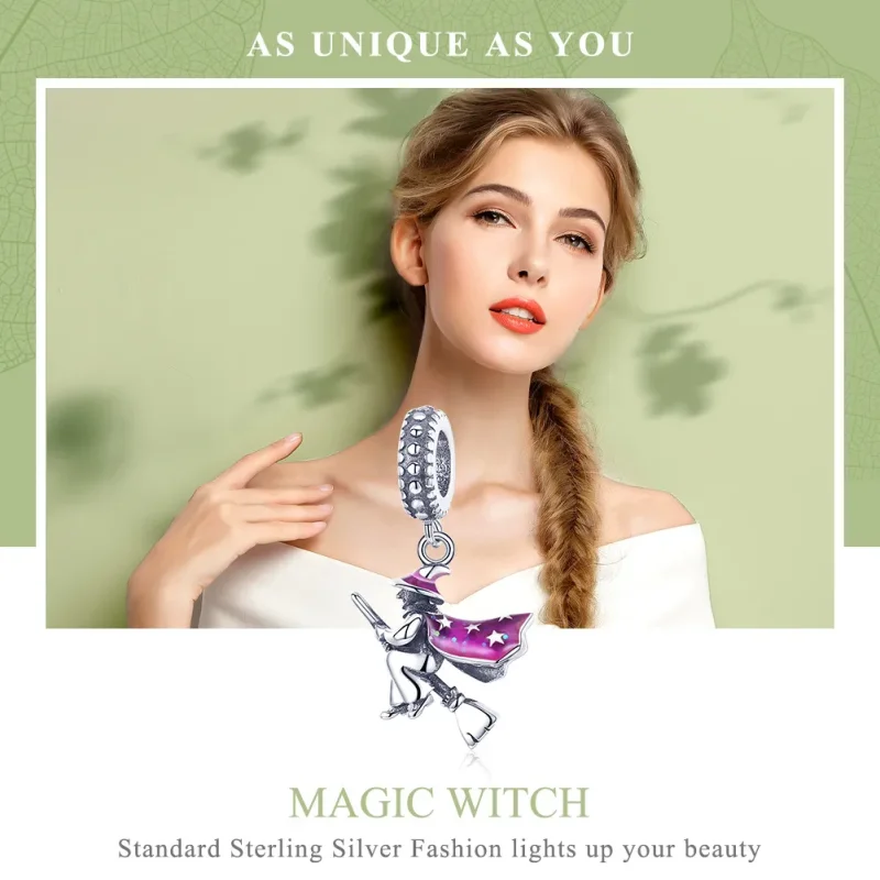 (image for) Pandora Style Silver Wizard of Oz Dangle - SCC914 - View 6