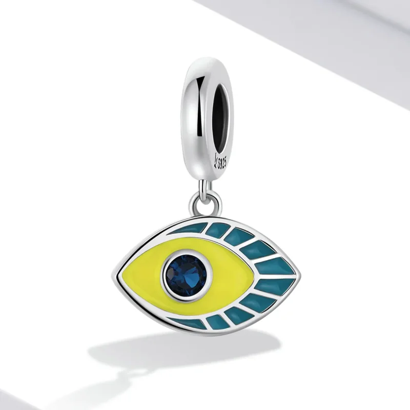 (image for) Pandora Style Simple Devil Eye Dangle - SCC2167 - View 2