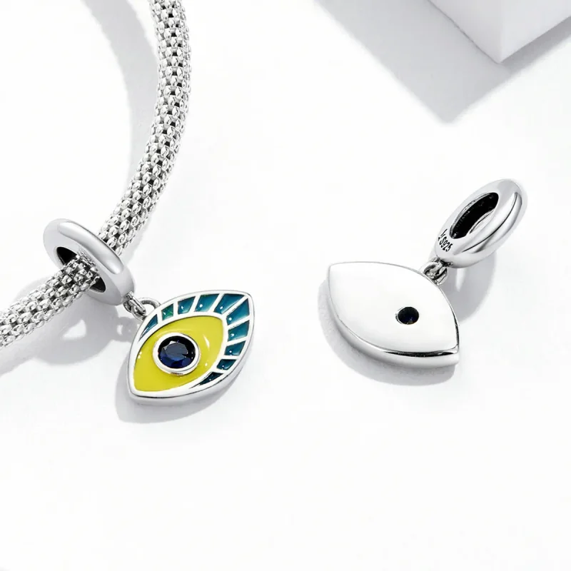 (image for) Pandora Style Simple Devil Eye Dangle - SCC2167 - View 4