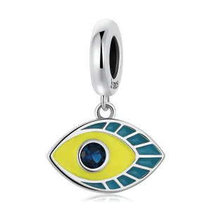 (image for) Pandora Style Simple Devil Eye Dangle - SCC2167