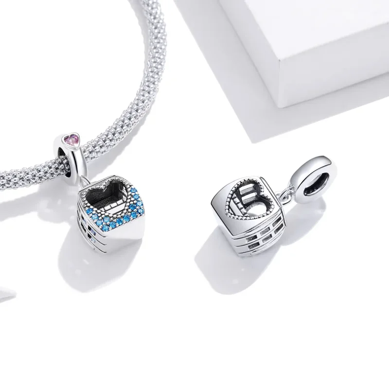(image for) Pandora Style Small Cable Car Dangle - SCC1741 - View 4