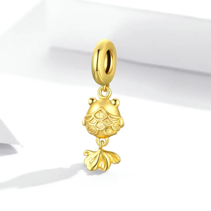 (image for) Pandora Style Small Goldfish Dangle - SCC2048 - View 2