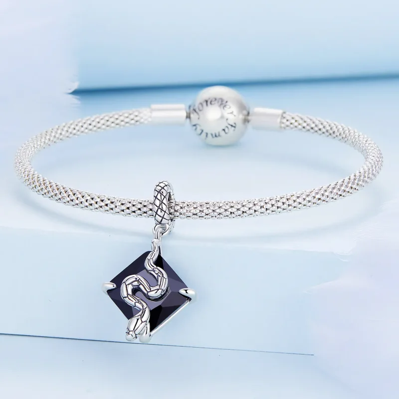 (image for) Pandora Style Snake Dangle - BSC691 - View 3