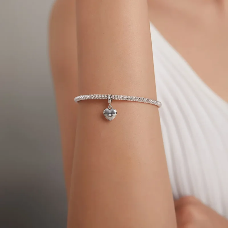 (image for) Pandora Style Starburst Love Dangle - SCX132 - View 5